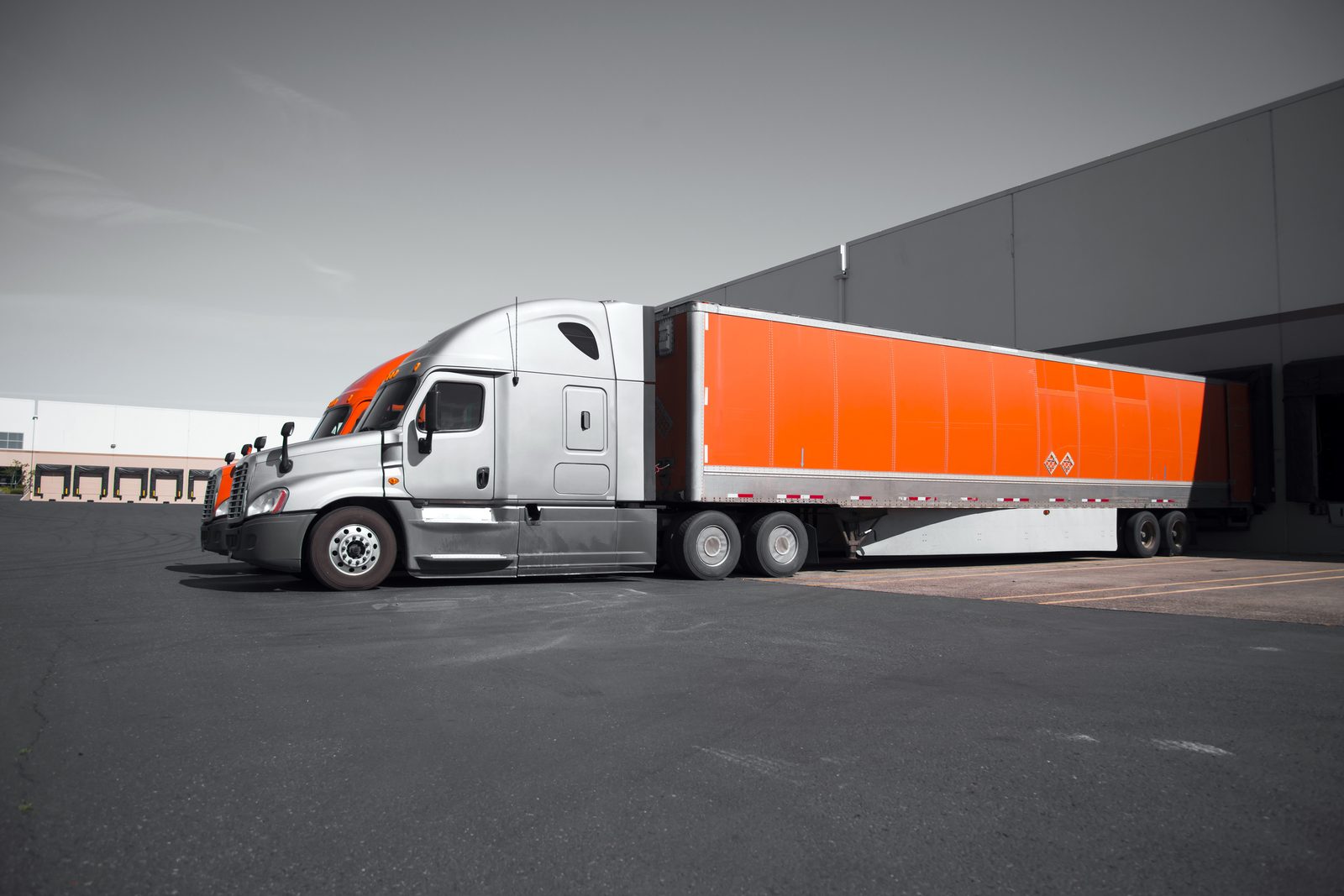Trailer at the Northline loading dock